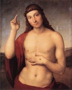 03 (1502, Christ Blessing, by Raphael)